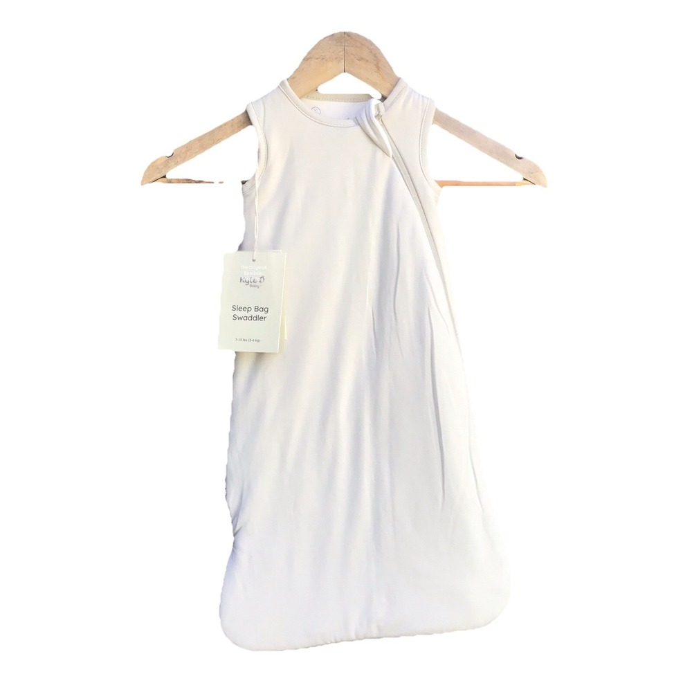 Kyte Baby Sleep Bag Swaddler XS 1.0 TOG Bamboo Ivory NWT 7-13 lbs Newborn